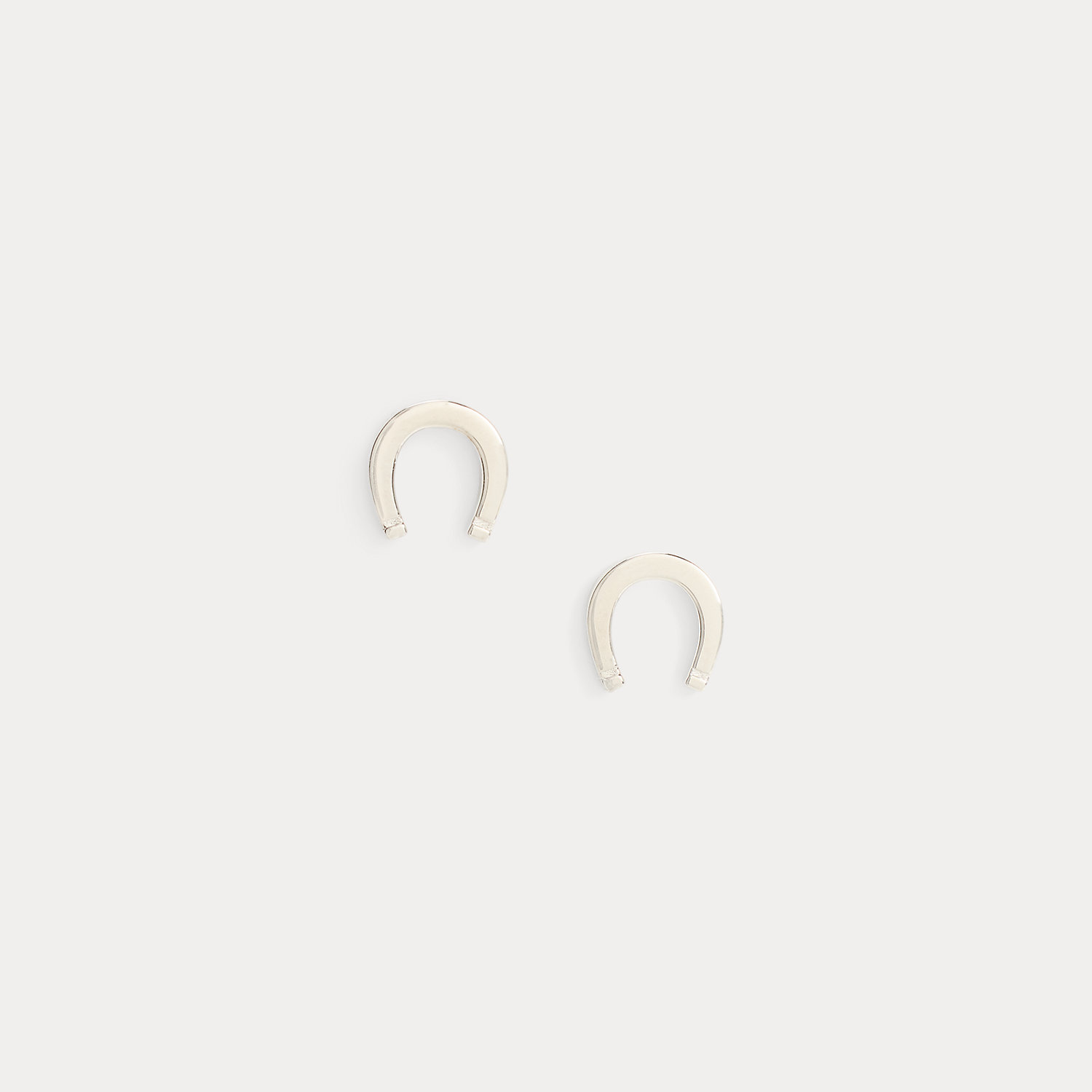 Sterling Silver Horseshoe Studs von Lauren