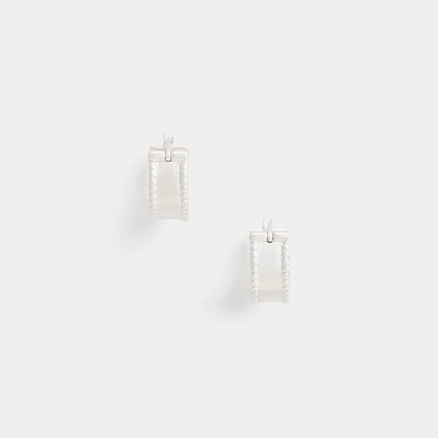 Sterling Silver Textured Hoop Earrings Sterling Silver Textured Hoop Earrings von Lauren