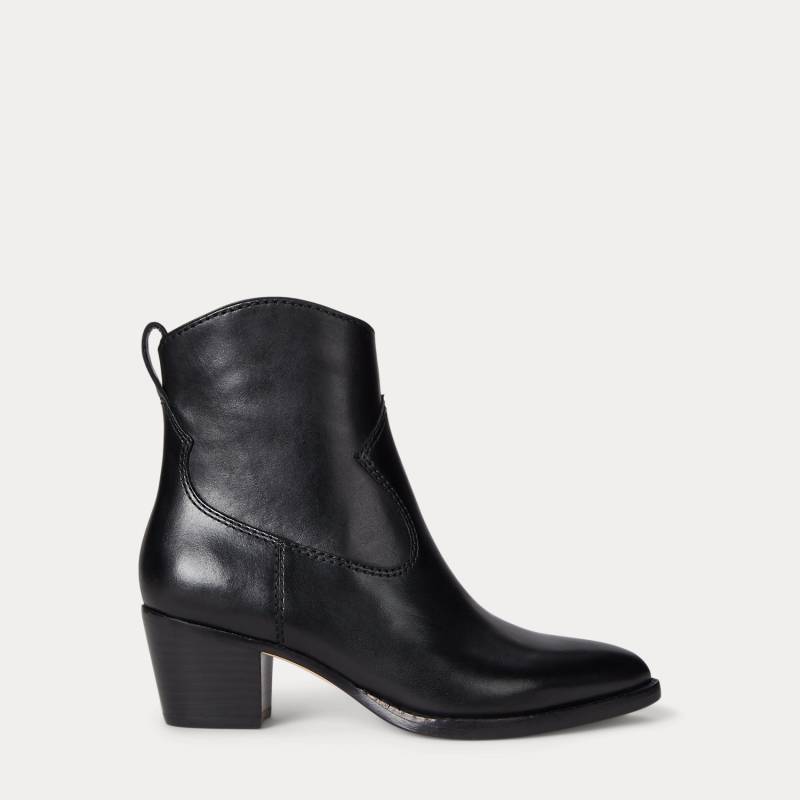 Stiefelette Harpher aus poliertem Leder von Lauren
