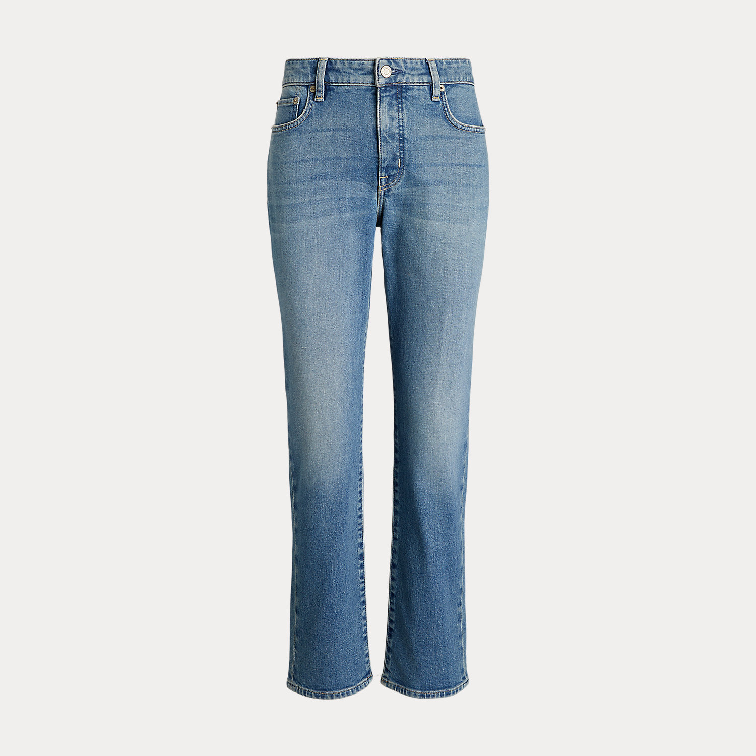 Straight-Jeans mit mittlerer Leibhöhe von Lauren