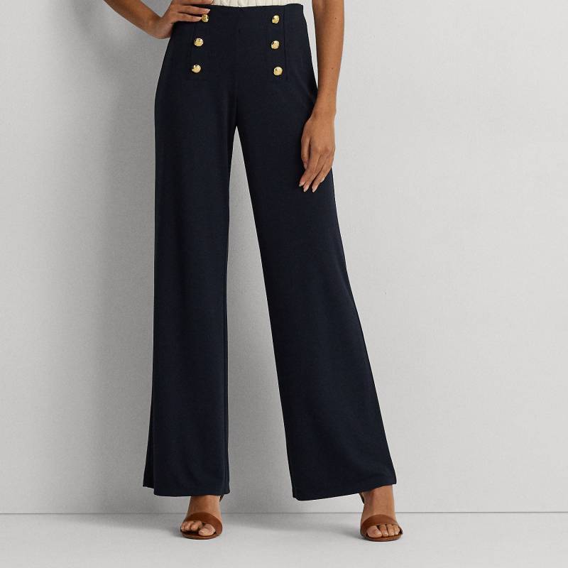 Stretch-Hose mit weitem Bein von Lauren
