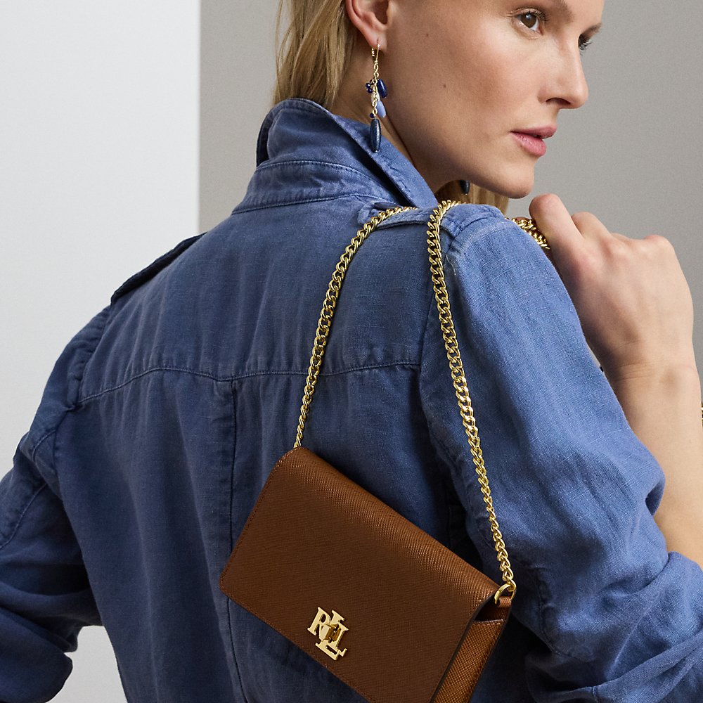 Strukturierte Techniktasche zum Umhängen von Lauren