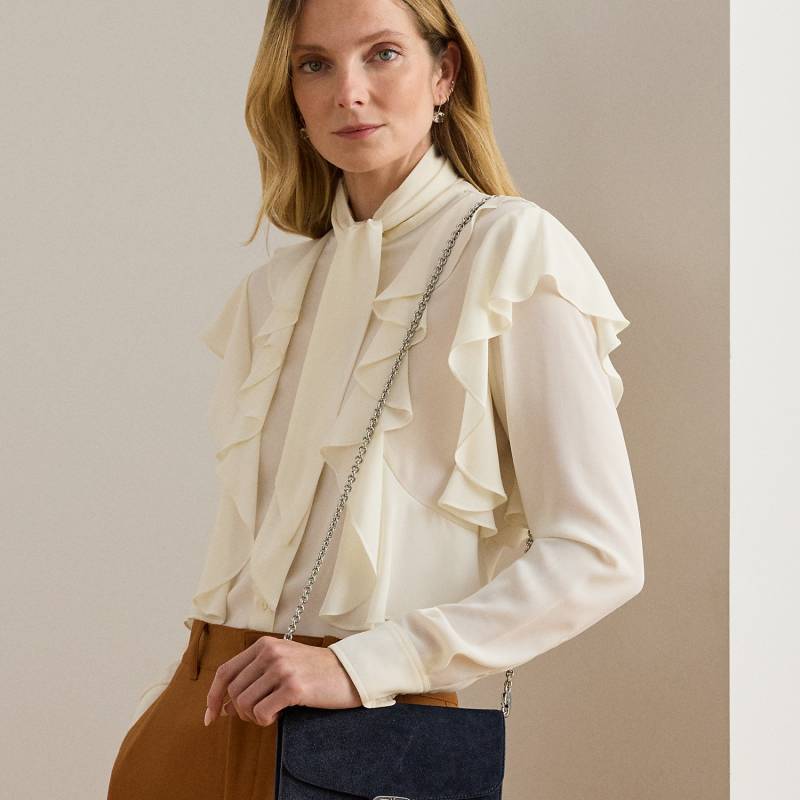 Suede Medium Adair Crossbody von Lauren