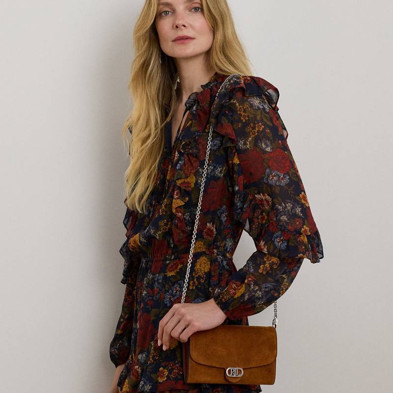Suede Medium Adair Crossbody von Lauren