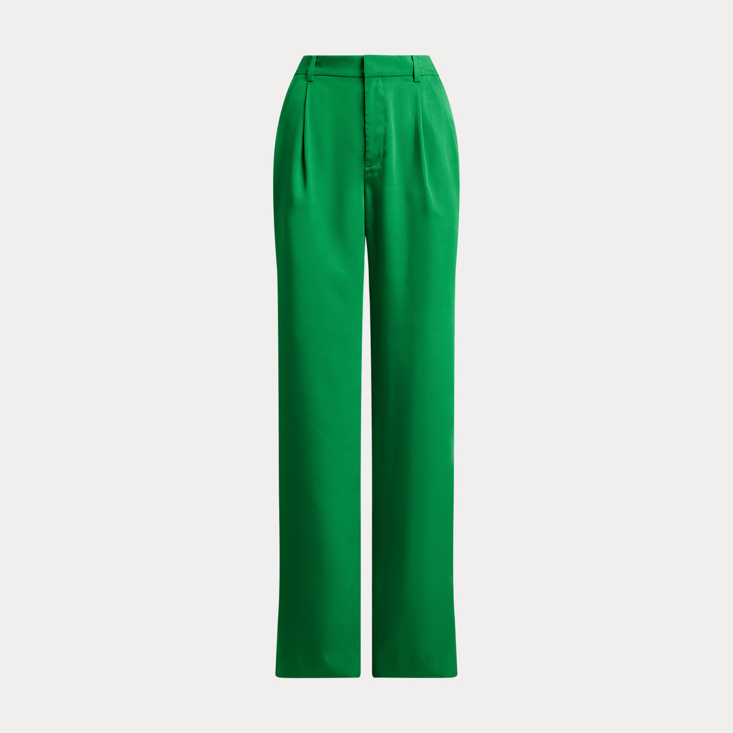 Tapered-Fit Twillhose mit Bundfalten von Lauren