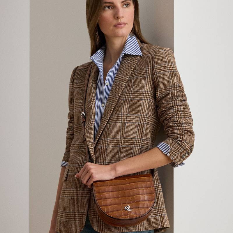 Umhängetasche Witley mit Krokodilprägung von Lauren