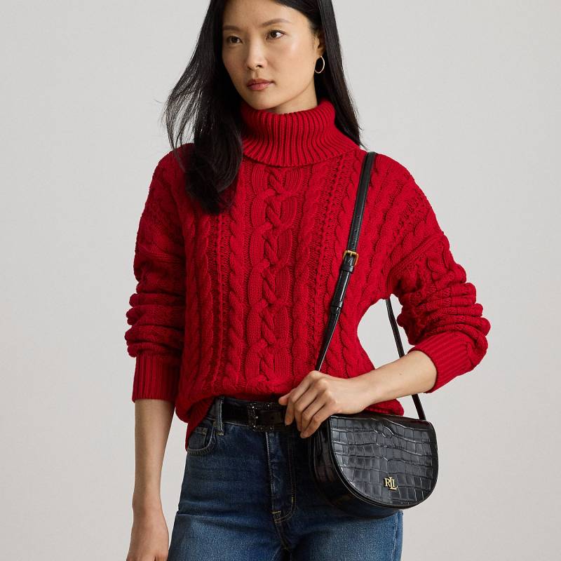 Umhängetasche Witley mit Krokodilprägung von Lauren