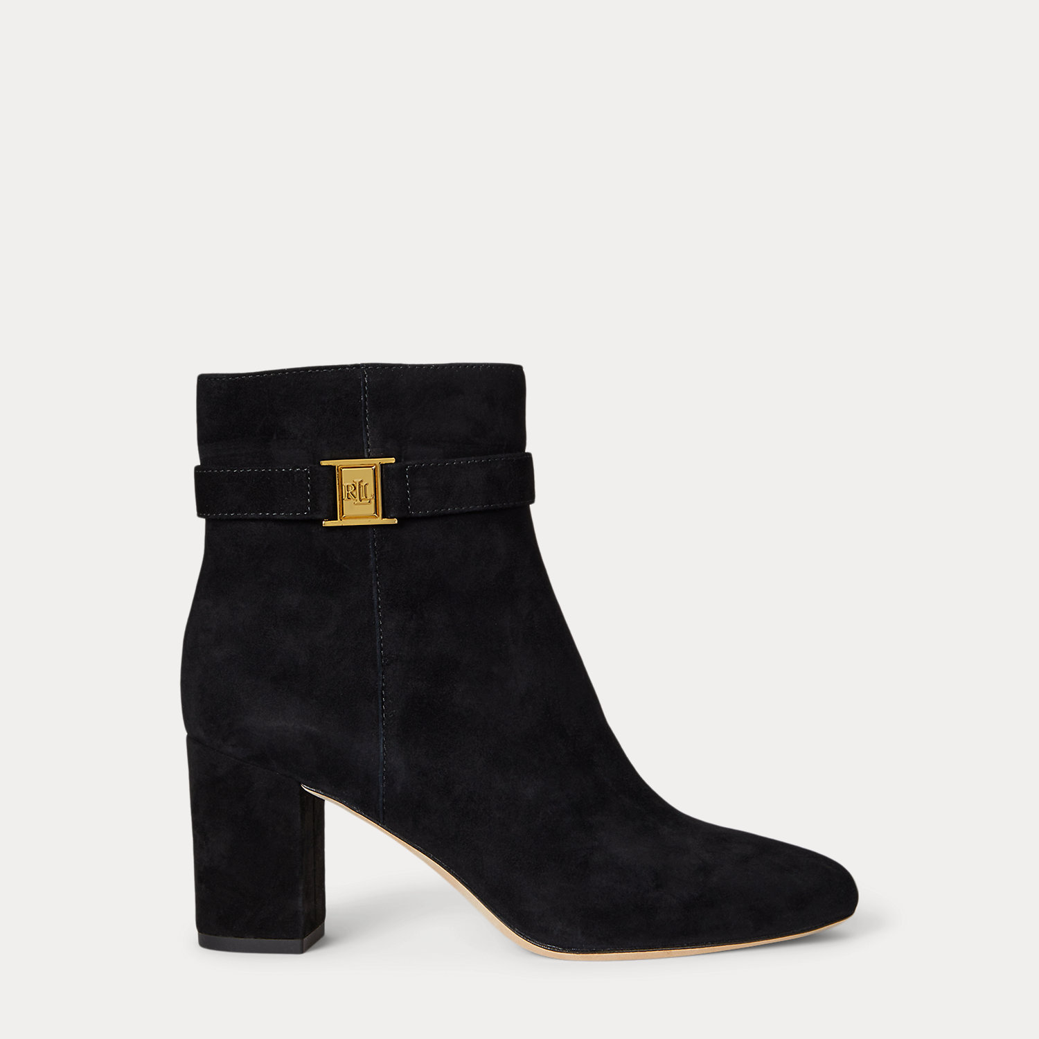 Wildleder-Stiefelette Kellie mit Absatz von Lauren