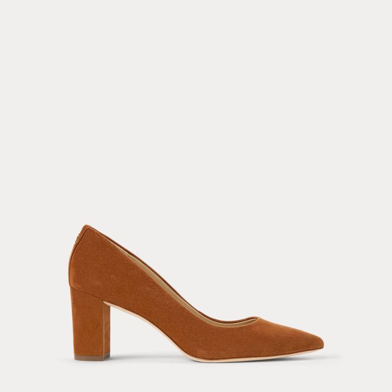 Wildlederpumps Lanette mit Blockabsatz von Lauren