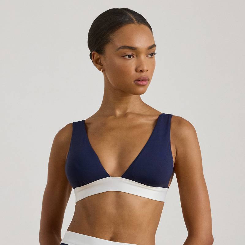 Zweifarbiges Bikinitop von Lauren