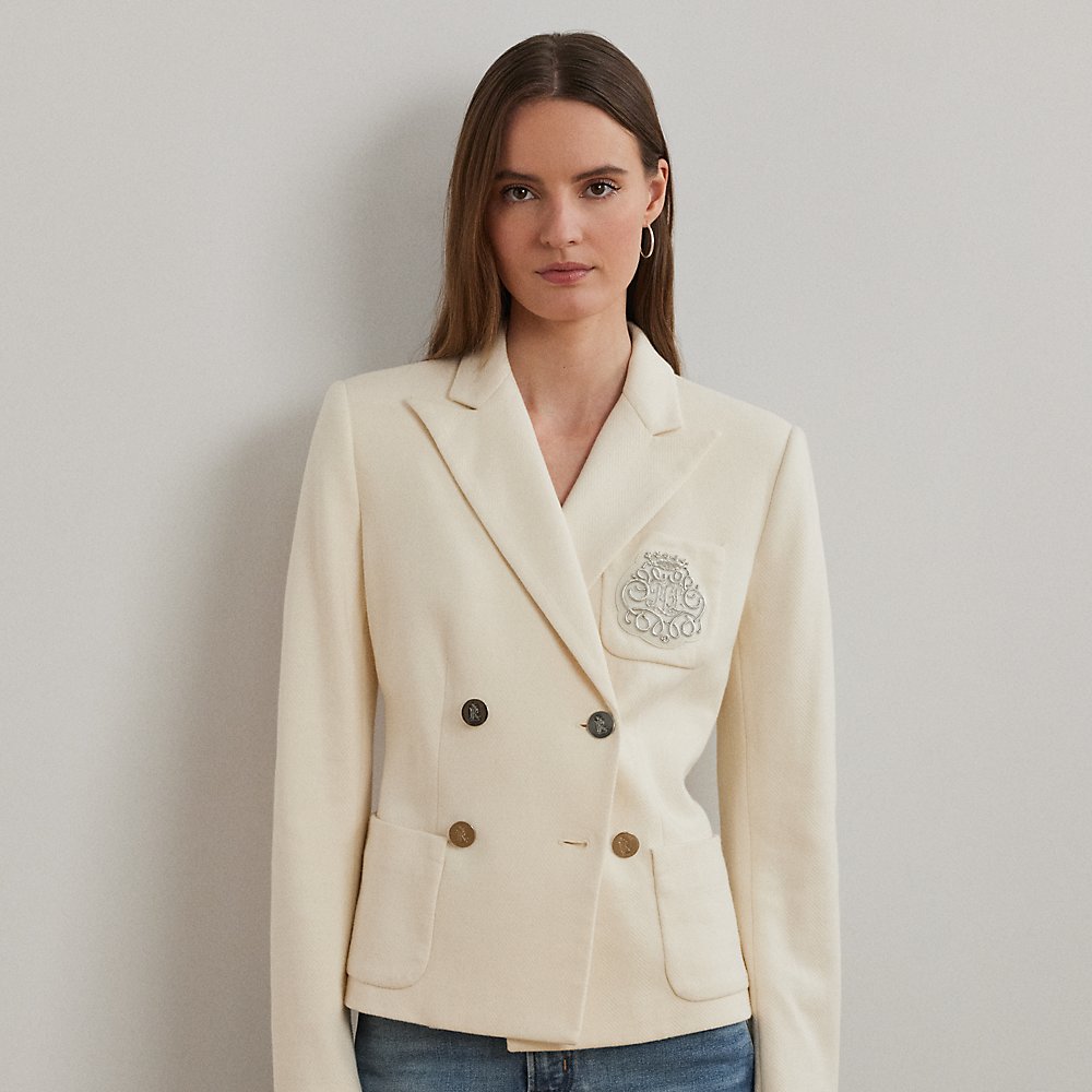 Zweireihiger Blazer aus Jacquard Zweireihiger Blazer aus Jacquard von Lauren
