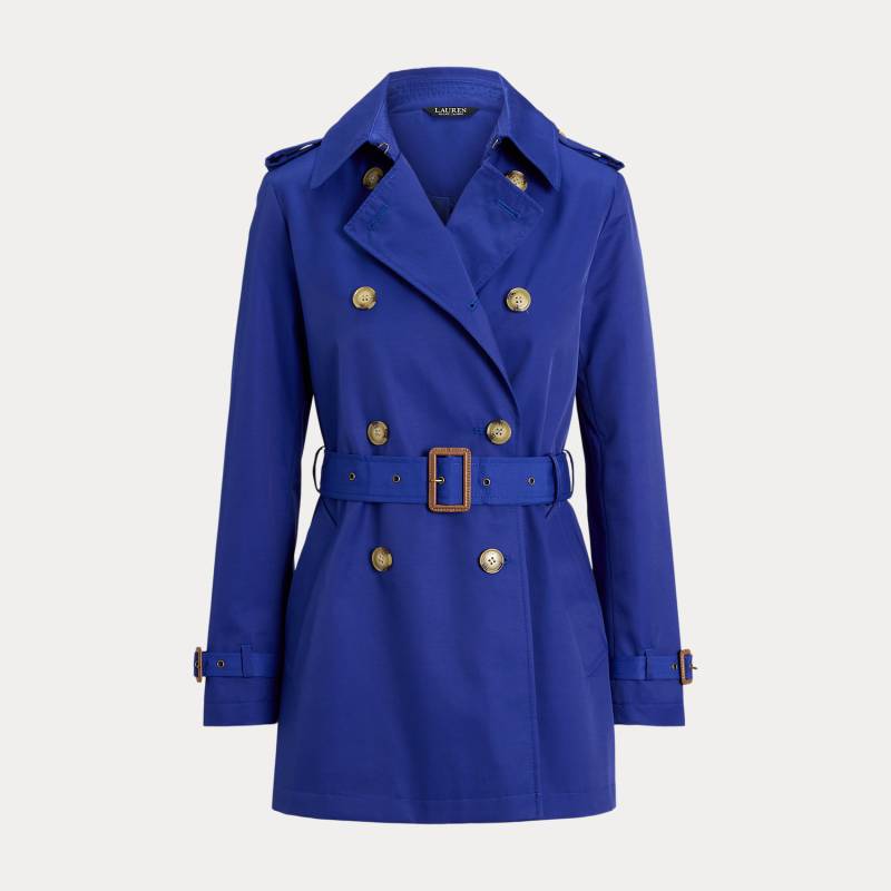 Zweireihiger Trenchcoat mit Baumwolle von Lauren