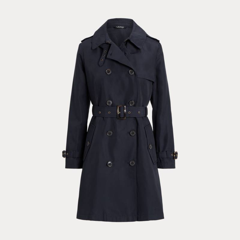 Zweireihiger Trenchcoat mit Gürtel von Lauren