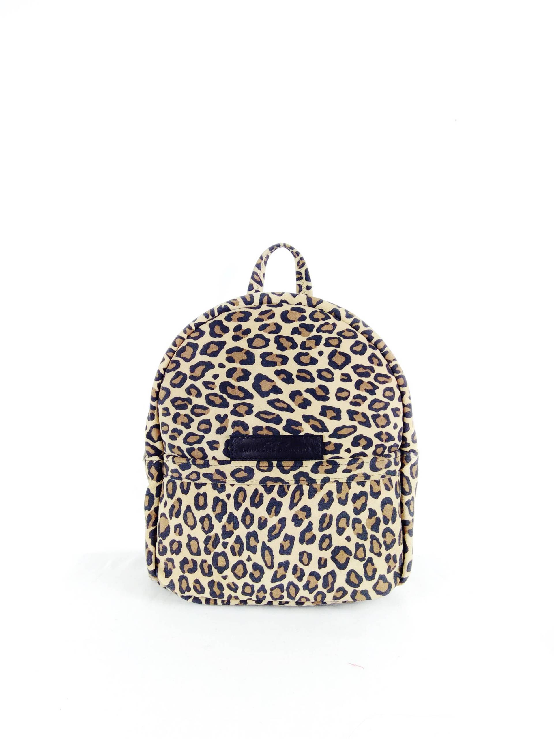 Lederrucksack Mit Leopardenprint Lederrucksack Mit Leopardenprint von LaureneSergent