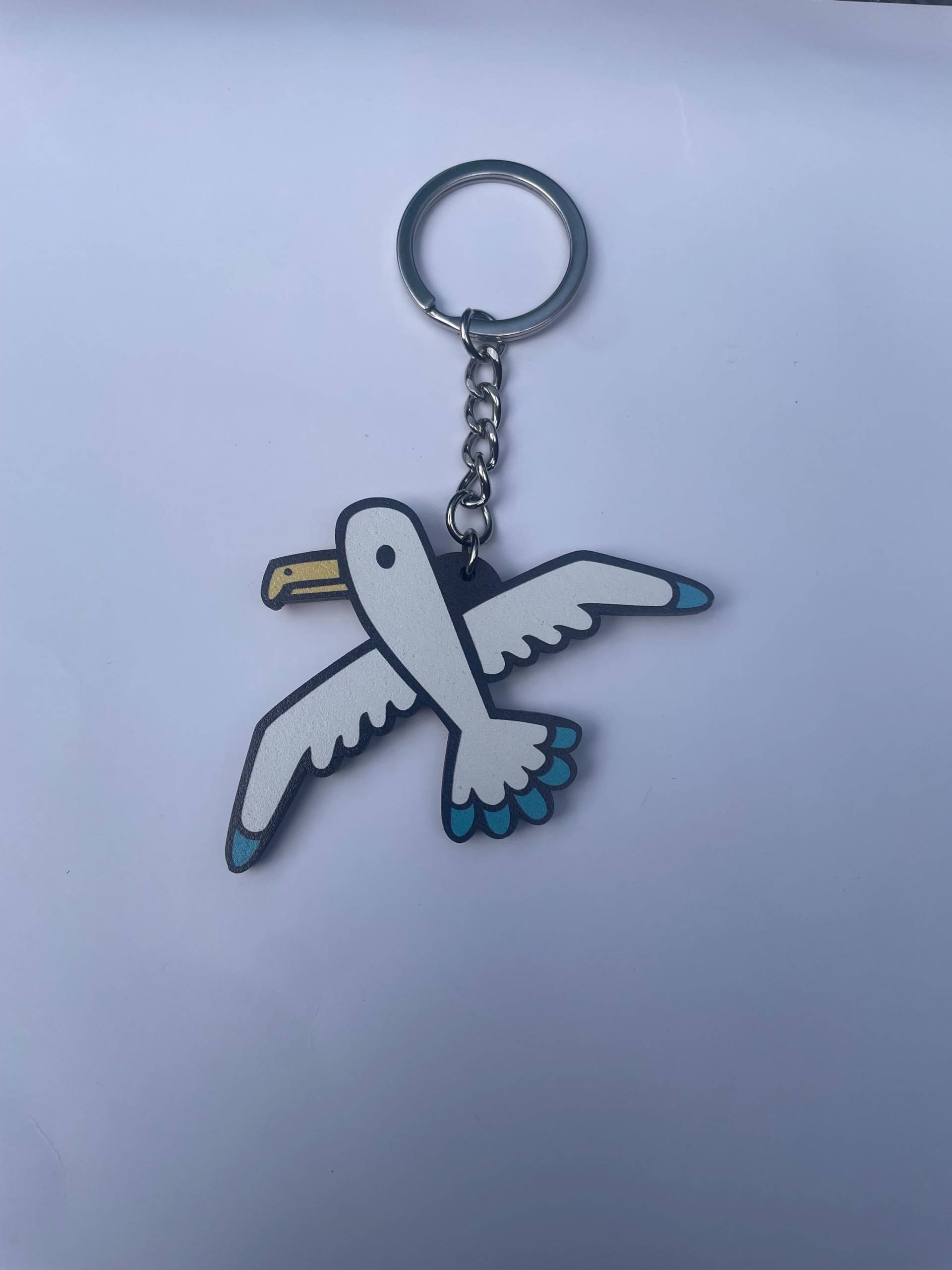 Holz Möwe Schlüsselanhänger, Vogel Liebhaber Seevogel Schlüsselanhänger Holz Möwe Schlüsselanhänger, Vogel Liebhaber Seevogel Schlüsselanhänger von LaurensFirstArtShop