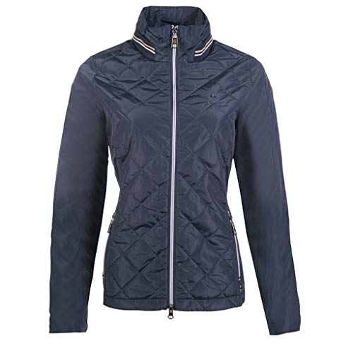 HKM Erwachsene Reitjacke -Limoni quilt-9602 graphitL Hose, 9602 Graphit, L von HKM