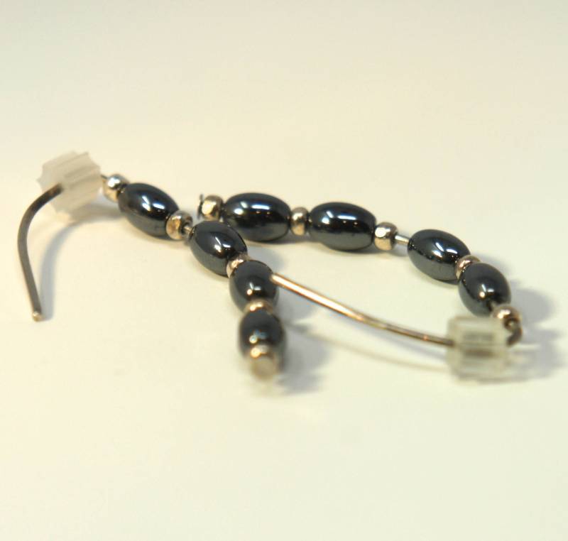 Dangly Und Hübsche Silber Hämatit Ohrringe Dangly Und Hübsche Silber Hämatit Ohrringe von LaurieRhoads