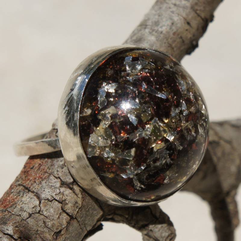 Silber Gold Kupfer Ring Silber Gold Kupfer Ring von LaurieRhoads