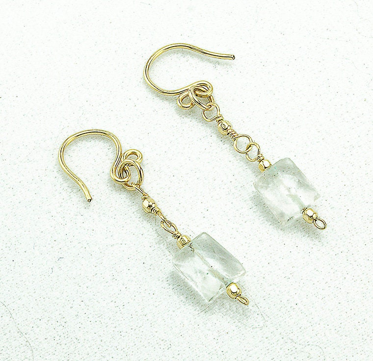 Aquamarin Ohrringe, Moderne Tropfen März Geburtsstein, Schmuck Aquamarin Ohrringe, Moderne Tropfen März Geburtsstein, Schmuck von LaurieRobertsJewelry