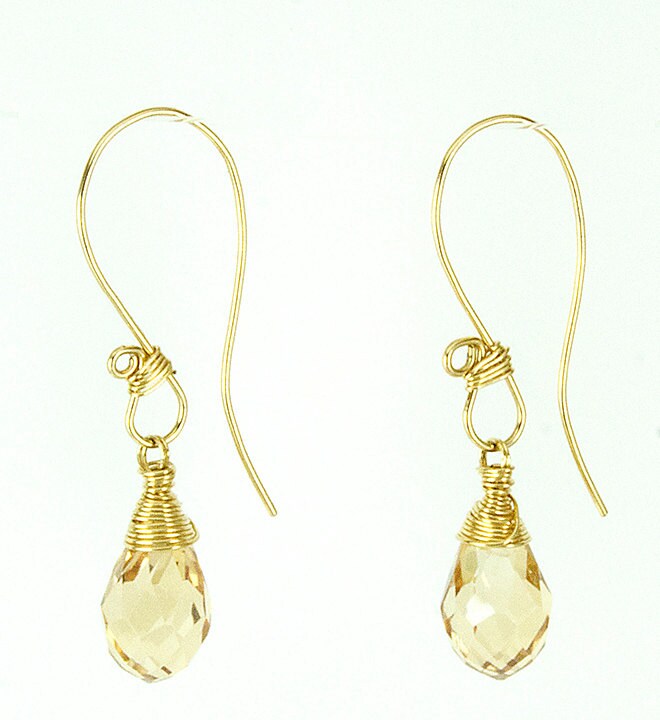 Drop Ohrringe, Wire Wrapped Glastropfen, Baumeln-Tropfen-stil Drop Ohrringe, Wire Wrapped Glastropfen, Baumeln-Tropfen-stil von LaurieRobertsJewelry