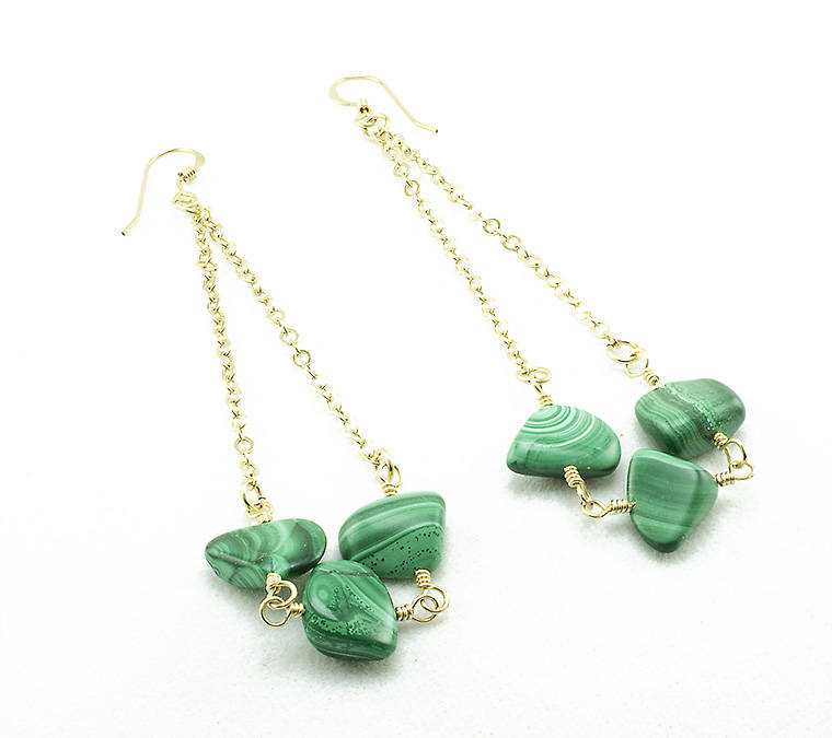 Malachit Ohrringe, Grüne Lange Moderne Baumeln Grün Und Gold Schmuck Malachit Ohrringe, Grüne Lange Moderne Baumeln Grün Und Gold Schmuck von LaurieRobertsJewelry