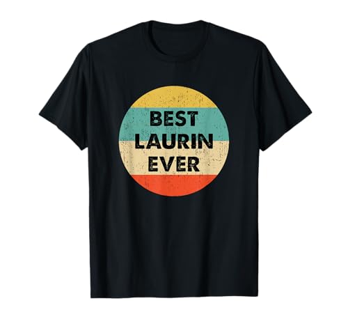 Laurin Vorname T-Shirt - Damen - Unisex-Erwachsene, Unisex-Kinder - Schwarz - S - Kurzarm - Klassisch - T-Shirt Laurin Vorname T-Shirt - Damen - Unisex-Erwachsene, Unisex-Kinder - Schwarz - S - Kurzarm - Klassisch - T-Shirt von Laurin Vorname T-Shirts & Geschenke