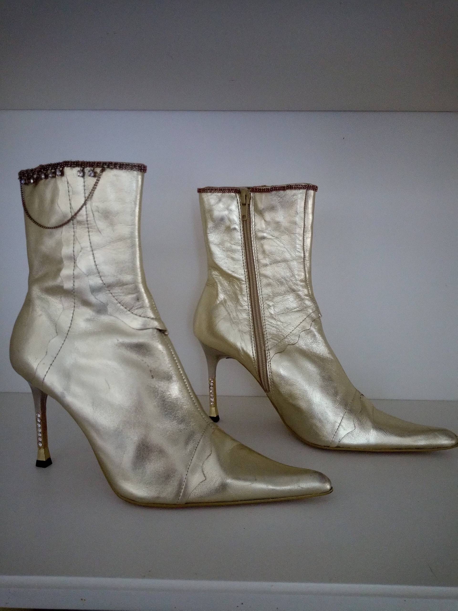 Bottines Vintage Dezent in Cognac , Pointure 36 Fr Bottines Vintage Dezent in Cognac , Pointure 36 Fr von Lauryneboutique