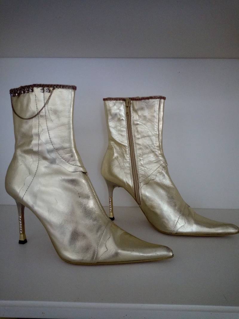Bottines Vintage Dezent in Cognac , Pointure 36 Fr von Lauryneboutique