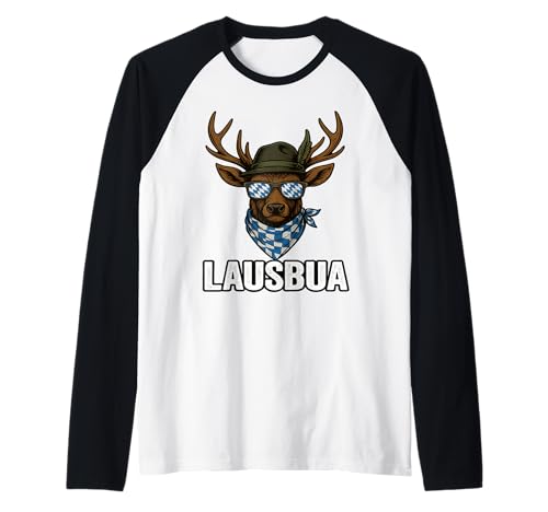 Lausbua Bayern Herren Trachten Kinder Jungen Trachten Raglan von Lausbua Bayern Oktoberfest Trachten