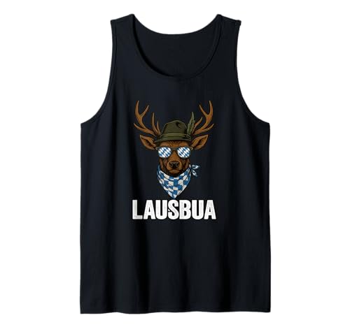 Lausbua Bayern Herren Trachtenshirt Kinder Jungen Trachten Tank Top von Lausbua Bayern Oktoberfest Trachten