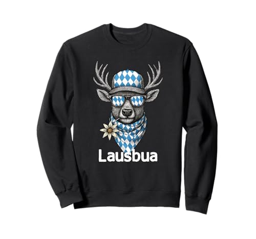 Tracht Wiesn Dirndl Lederhosen Cool Bayerisch Tracht Ersatz Sweatshirt Tracht Wiesn Dirndl Lederhosen Cool Bayerisch Tracht Ersatz Sweatshirt von Lausbua Cool Tracht Ersatz Dirndl Dialekt Boarisch