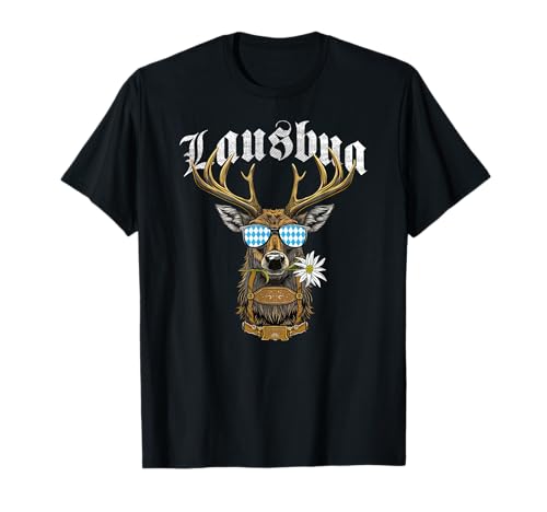 Lausbua Lausbub Trachtenhemd Bayern Herren Kinder T-Shirt Lausbua Lausbub Trachtenhemd Bayern Herren Kinder T-Shirt von Lausbua Hirsch Trachtenshirt Bayern Oktoberfest