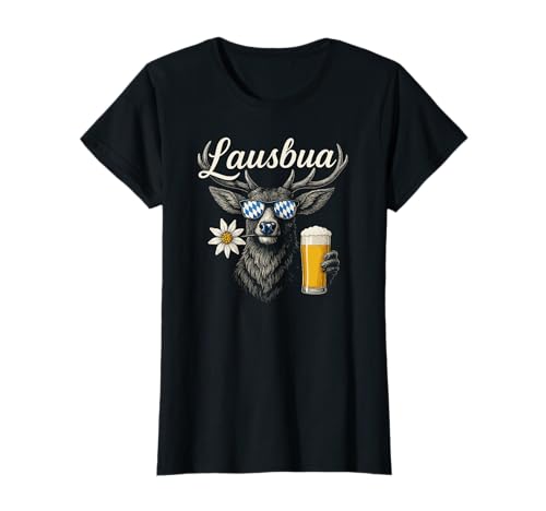 Lausbua Trachtenhemd Tracht Hirsch Bayern lustig Herren T-Shirt Lausbua Trachtenhemd Tracht Hirsch Bayern lustig Herren T-Shirt von Lausbua Hirsch Trachtenshirt bayrisches Volksfest
