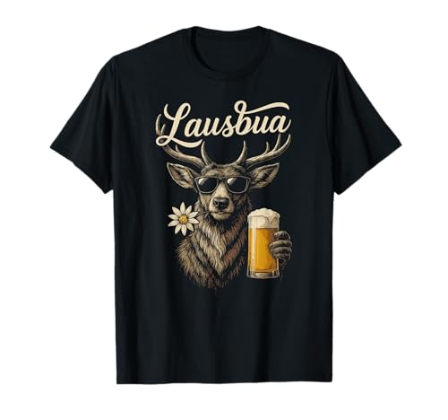 Lausbua Trachtenhemd Tracht Hirsch Bayern lustig Herren T-Shirt Lausbua Trachtenhemd Tracht Hirsch Bayern lustig Herren T-Shirt von Lausbua Hirsch Trachtenshirt bayrisches Volksfest