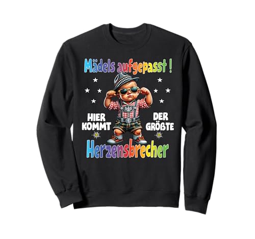 Extrem Cooler Lausbua Jungen Trachten Kinder Tracht Sweatshirt von Lausbua Lederhose Trachtenshirt Jungs Lausebengel