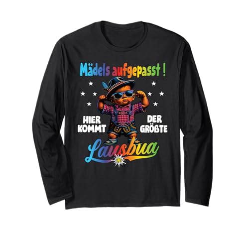 Extrem Cooler Lausbua Herren Trachten Kinder Tracht Langarmshirt Extrem Cooler Lausbua Herren Trachten Kinder Tracht Langarmshirt von Lausbua Lederhose Trachtenshirt Jungs