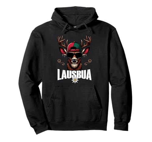 Lausbua Hirsch Oktoberfest Trachtenshirt Lederhosen Kinder Pullover Hoodie Lausbua Hirsch Oktoberfest Trachtenshirt Lederhosen Kinder Pullover Hoodie von Lausbua Oktoberfest Bayerische Tracht Herren