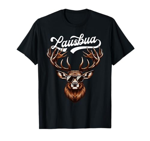Lausbua Hirsch Oktoberfest Trachtenshirt Lederhosen Kinder T-Shirt Lausbua Hirsch Oktoberfest Trachtenshirt Lederhosen Kinder T-Shirt von Lausbua Oktoberfest Bayerische Tracht Herren