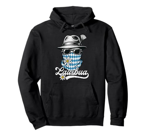 Lausbua Oktoberfest Bayerischer Spruch Trachtenshirt Jungen Pullover Hoodie von Lausbua Oktoberfest Bayerische Tracht Herren