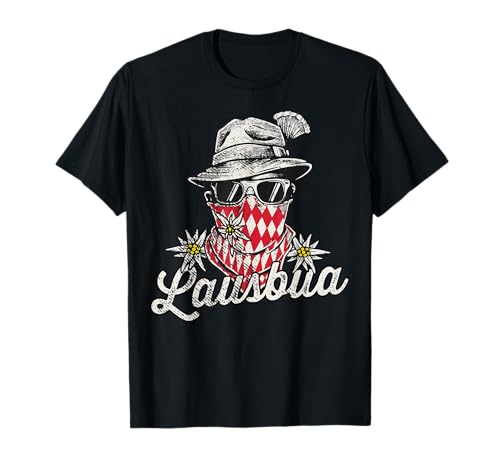 Lausbua T-Shirt Herren Trachtenshirt Kinder Lausbub Trachten T-Shirt von Lausbua T-Shirt bayrisch