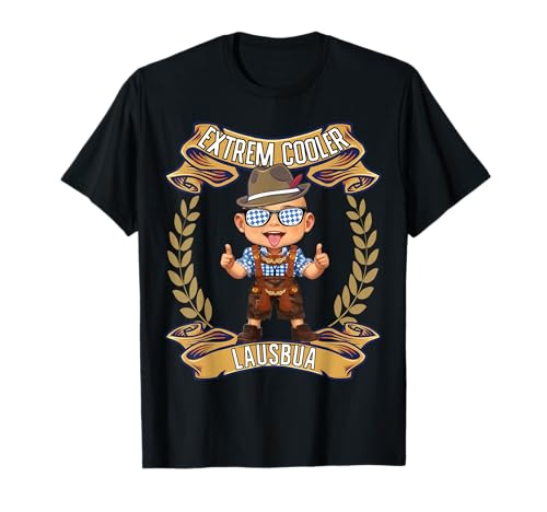 Lausbua Herren Trachten Kinder Trachten Lederhosn T-Shirt Lausbua Herren Trachten Kinder Trachten Lederhosn T-Shirt von Lausbua T-Shirt & Trachtenshirt Herren Jungen