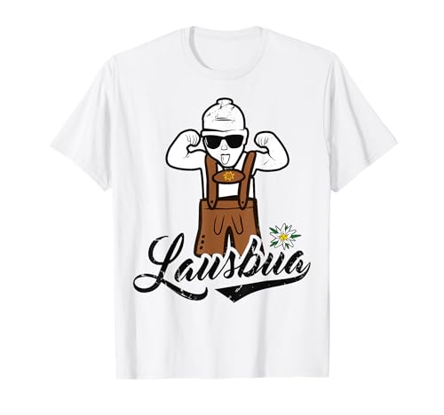 Lausbub Herren Trachtenshirt Kinder Lausbua T-Shirt Lausbub Herren Trachtenshirt Kinder Lausbua T-Shirt von Lausbua T-Shirts