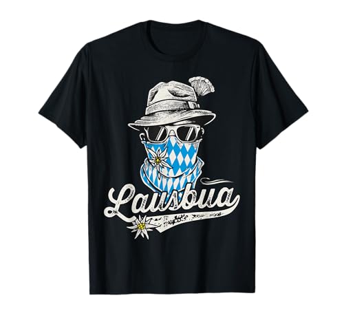 Lausbua T-Shirt Herren Trachtenshirt Kinder Trachten T-Shirt von Lausbua Trachten T-Shirt Herren & Kinder