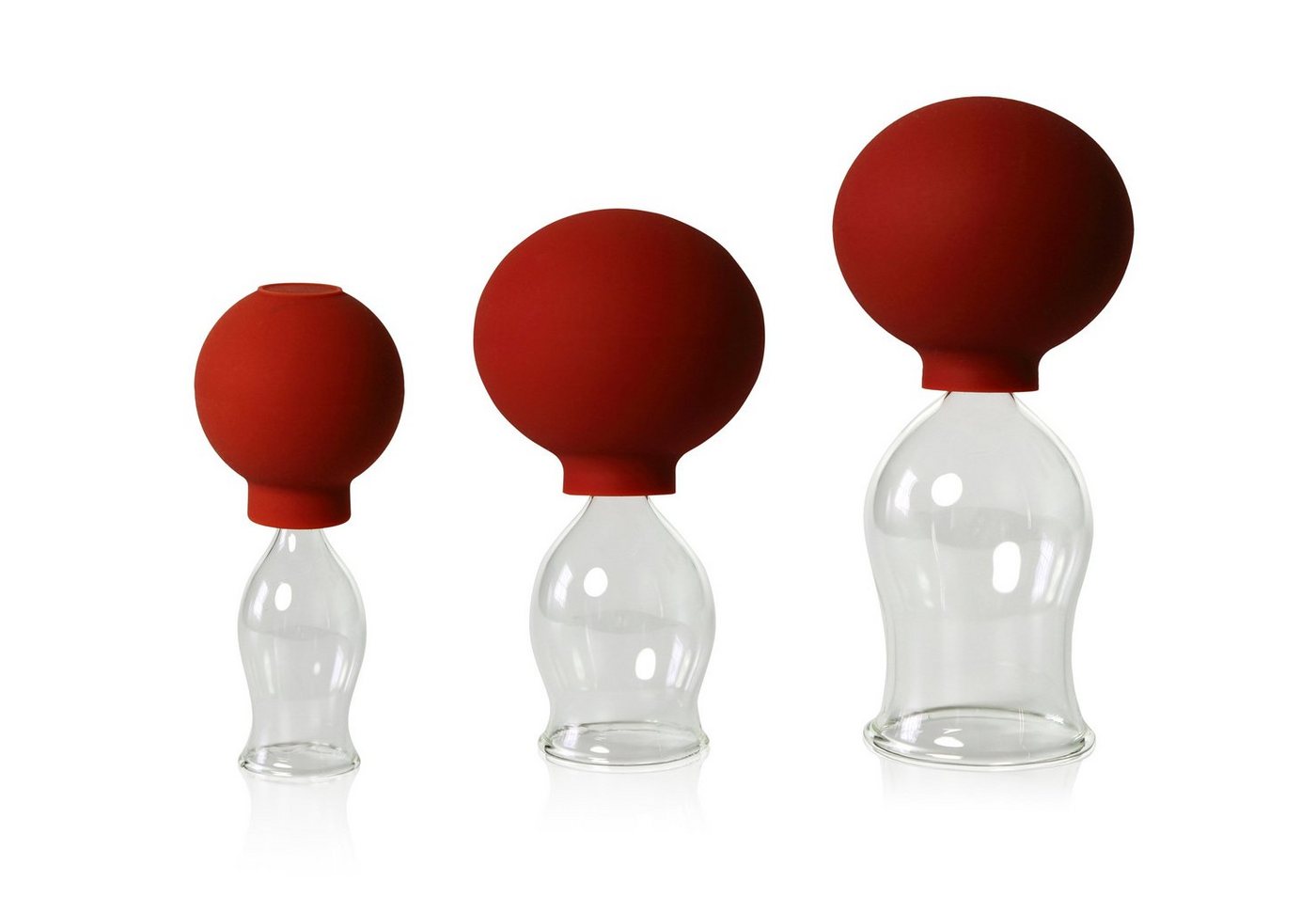 Lauschaer Glas Massagegerät Schröpfglas Schröpfgläser mit Saugball in vielen Größen aus Glas, 3-tlg. Lauschaer Glas Massagegerät Schröpfglas Schröpfgläser mit Saugball in vielen Größen aus Glas, 3-tlg. von Lauschaer Glas