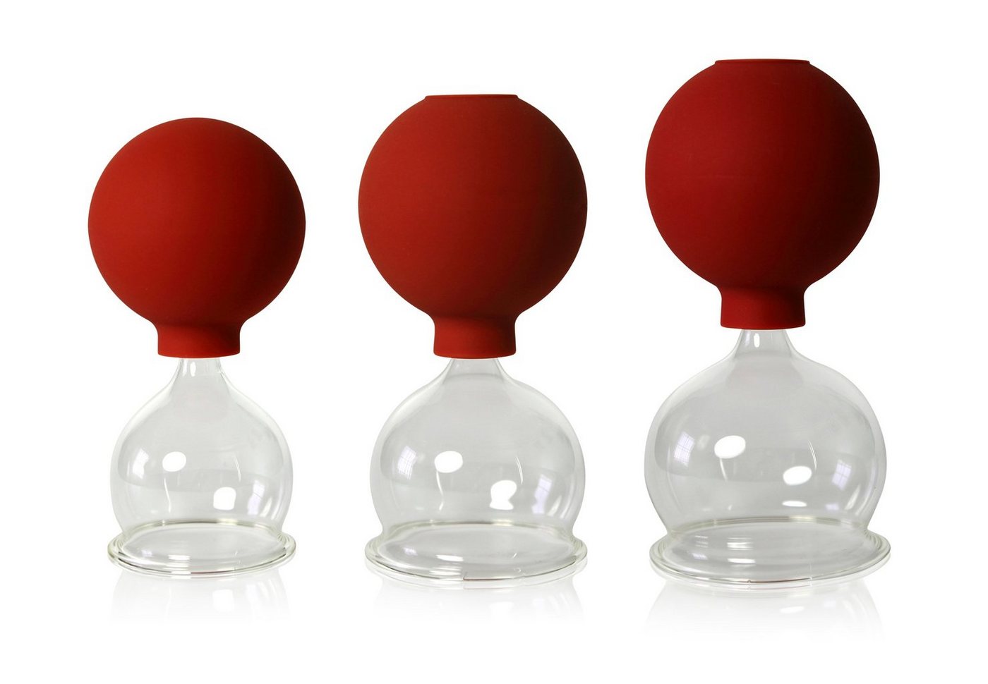 Lauschaer Glas Massagegerät Schröpfglas Schröpfgläser mit Saugball in vielen Größen aus Glas, 3-tlg. Lauschaer Glas Massagegerät Schröpfglas Schröpfgläser mit Saugball in vielen Größen aus Glas, 3-tlg. von Lauschaer Glas