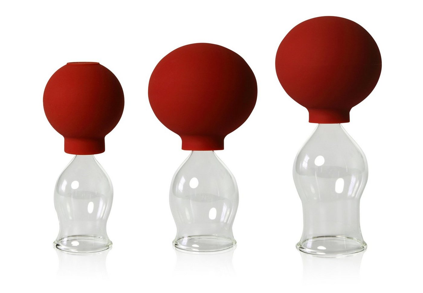 Lauschaer Glas Massagegerät Schröpfglas Schröpfgläser mit Saugball in vielen Größen aus Glas, 3-tlg. Lauschaer Glas Massagegerät Schröpfglas Schröpfgläser mit Saugball in vielen Größen aus Glas, 3-tlg. von Lauschaer Glas