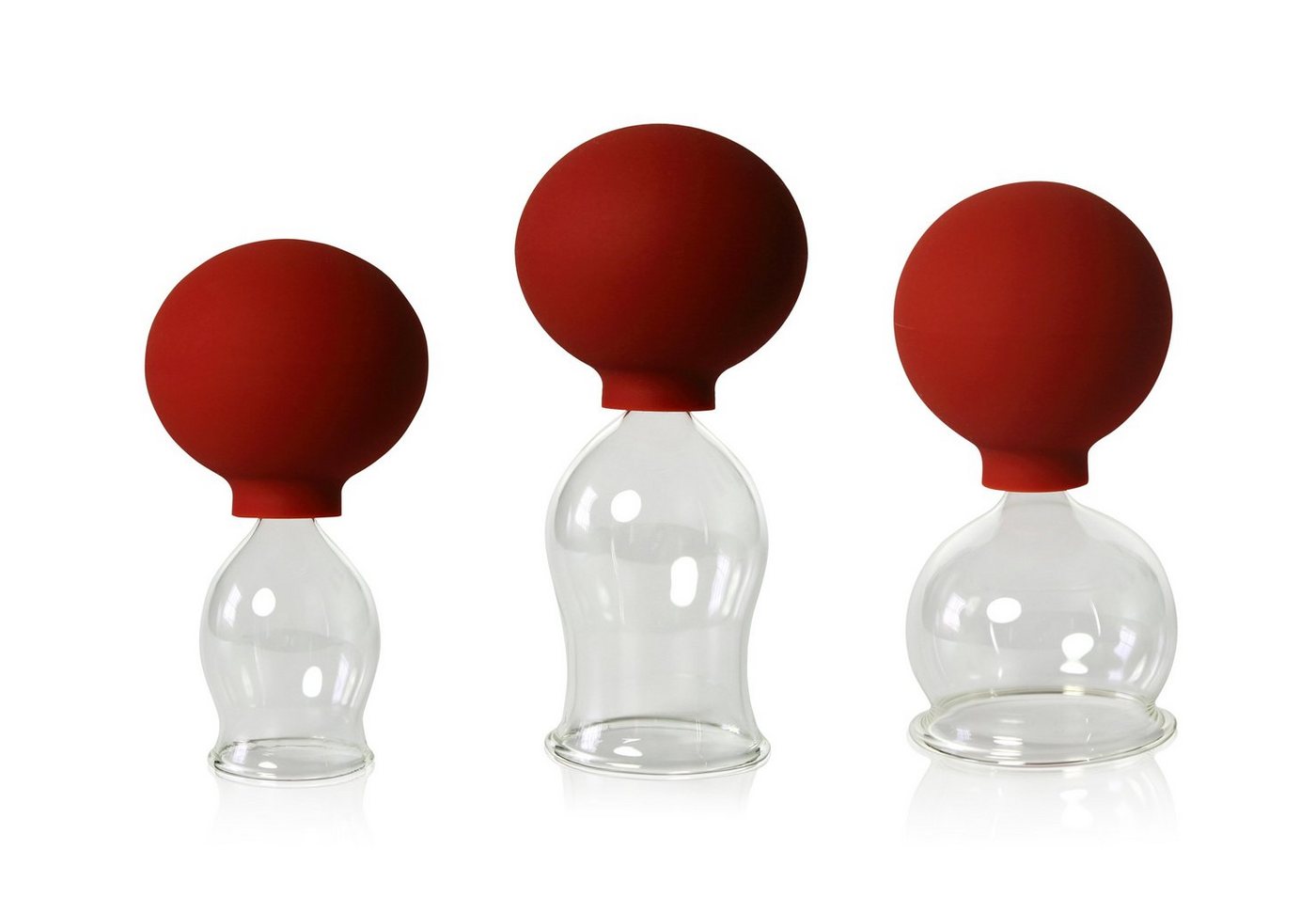 Lauschaer Glas Massagegerät Schröpfglas Schröpfgläser mit Saugball in vielen Größen aus Glas, 3-tlg. Lauschaer Glas Massagegerät Schröpfglas Schröpfgläser mit Saugball in vielen Größen aus Glas, 3-tlg. von Lauschaer Glas
