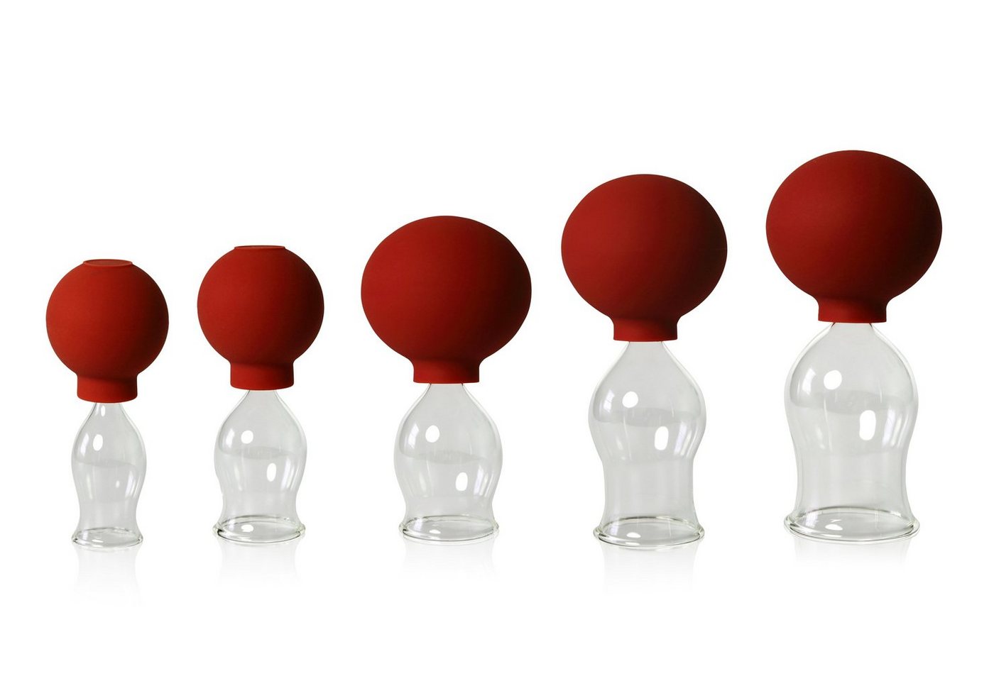 Lauschaer Glas Massagegerät Schröpfglas Schröpfgläser mit Saugball in vielen Größen aus Glas, 5-tlg. Lauschaer Glas Massagegerät Schröpfglas Schröpfgläser mit Saugball in vielen Größen aus Glas, 5-tlg. von Lauschaer Glas