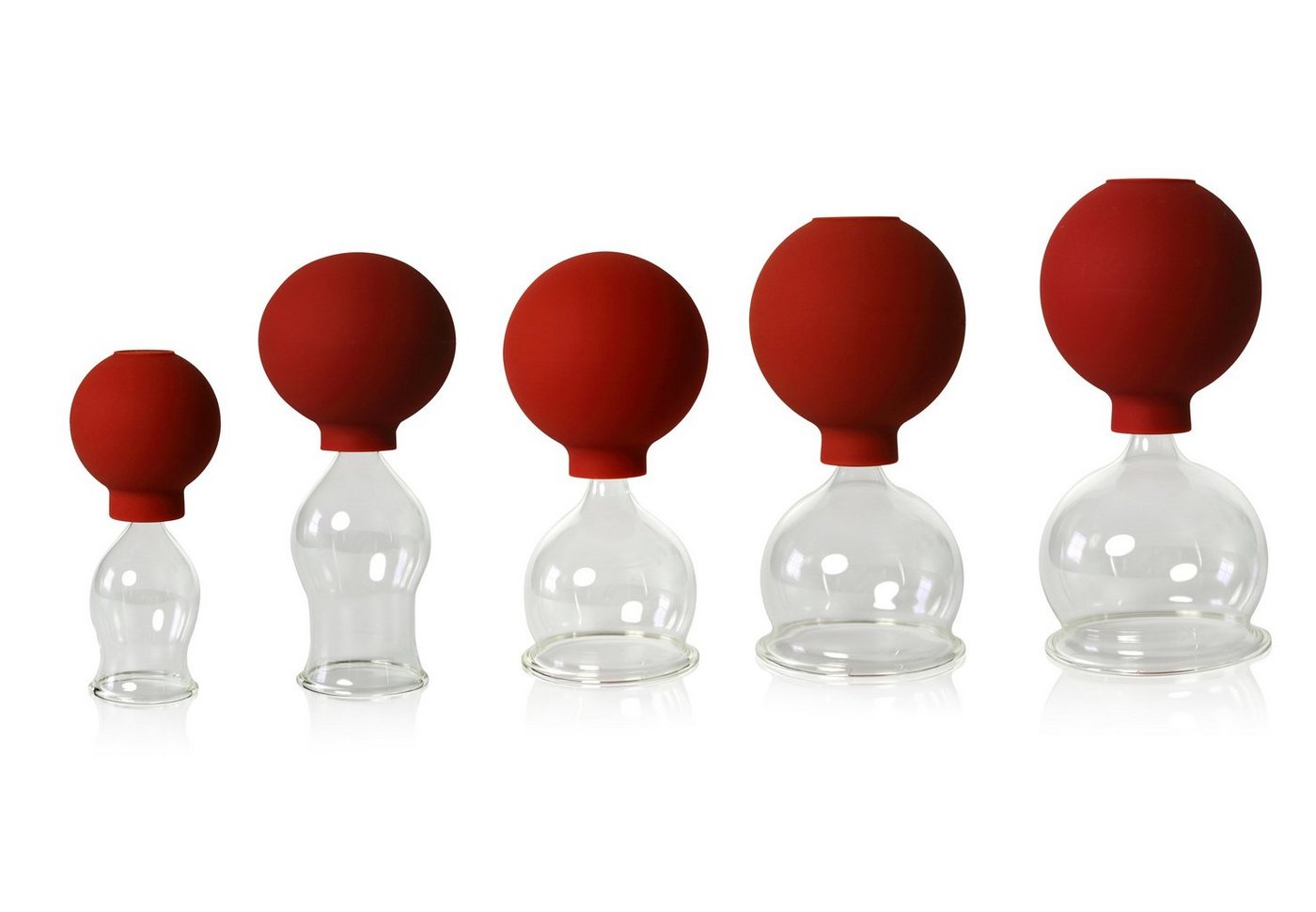Lauschaer Glas Massagegerät Schröpfglas Schröpfgläser mit Saugball in vielen Größen aus Glas, 5-tlg. Lauschaer Glas Massagegerät Schröpfglas Schröpfgläser mit Saugball in vielen Größen aus Glas, 5-tlg. von Lauschaer Glas