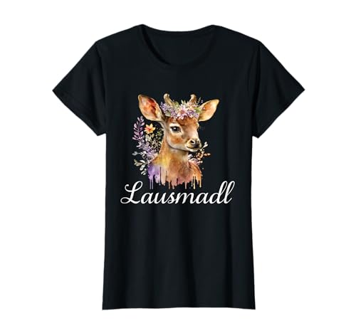 Lausmadl Reh Damen Trachten Mädchen Trachten Hirsch T-Shirt Lausmadl Reh Damen Trachten Mädchen Trachten Hirsch T-Shirt von Lausmadl Ersatz Dirndl - Ersatz Trachten Kinder